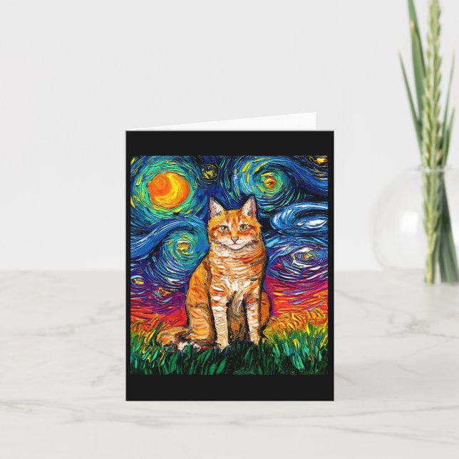 Vincent Van Gogh  Card (Front)