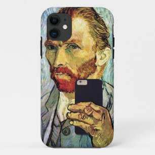 Vincent Van Gogh Cellphone Selfie Self Portrait Case-Mate iPhone Case