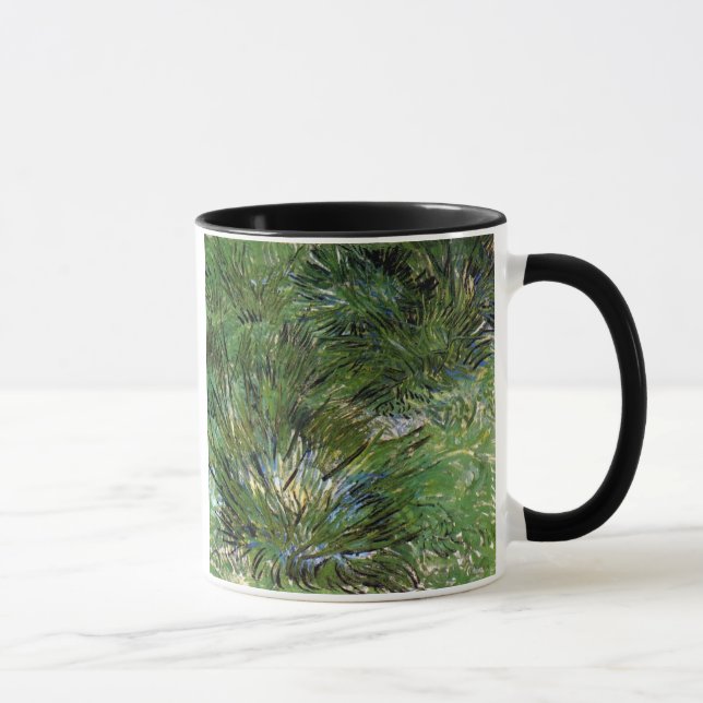 Vincent Van Gogh - Clumps Of Grass Fine Art Mug (Right)