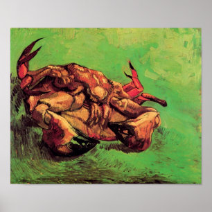 Vincent Van Gogh - Crab On Its Back Fine Art Poster