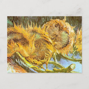 Vincent Van Gogh - Cut Sunflowes GC Postcard