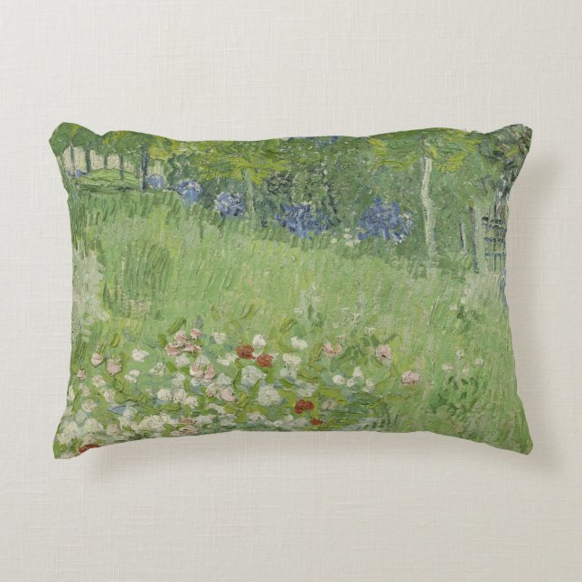 Vincent van Gogh - Daubigny's Garden Decorative Cushion (Front)