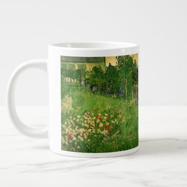 Vincent van Gogh - Daubigny's Garden Large Coffee Mug (Left)