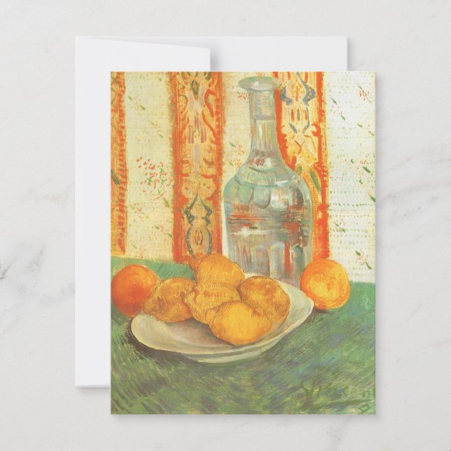 Vincent van Gogh - Decanter and Lemons on a Plate (Front)