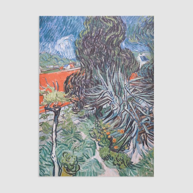Vincent van Gogh - Doctor Gachet's Garden Tissue Paper (Creator Uploaded)
