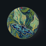 Vincent van Gogh Emperor Moth 6 Cm Round Badge<br><div class="desc">Emperor Moth painted by Vincent van Gogh in 1889.</div>