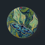 Vincent van Gogh Emperor Moth 6 Cm Round Badge<br><div class="desc">Emperor Moth painted by Vincent van Gogh in 1889.</div>