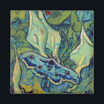 Vincent van Gogh Emperor Moth Magnet<br><div class="desc">Emperor Moth painted by Vincent van Gogh in 1889.</div>