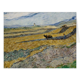 Vincent Van Gogh, Enclosed Field with Ploughman