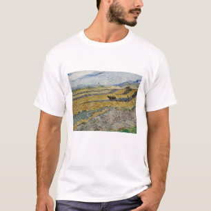 Vincent Van Gogh, Enclosed Field with Ploughman T-Shirt