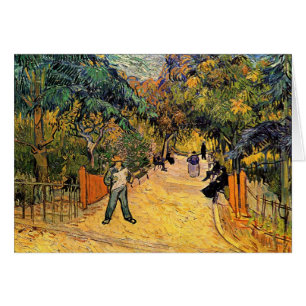 Vincent van Gogh - Entrance to Public Park, Arles