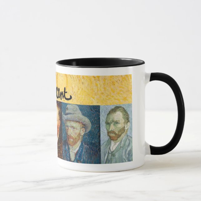 Vincent Van Gogh Faces Mug (Right)