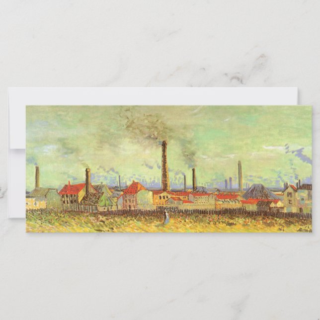 Vincent van Gogh - Factories at Asnieres (Front)