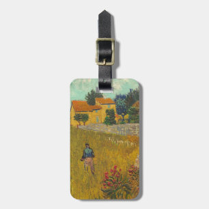 Vincent van Gogh   Farmhouse in Provence, 1888 Luggage Tag