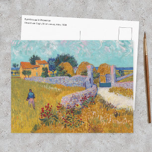Vincent van Gogh - Farmhouse in Provence Postcard