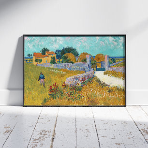 Vincent Van Gogh, Farmhouse in Provence Poster