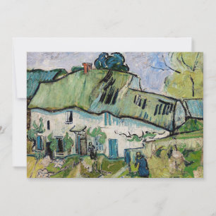 Vincent van Gogh - Farmhouse with Two Figures Thank You Card