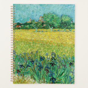 Vincent van Gogh - Field with Irises near Arles Planner