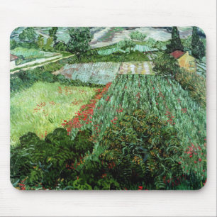 Vincent van Gogh   Field with Poppies, 1889 Mouse Pad