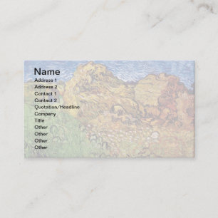 Vincent Van Gogh - Field With Stacks Of Grain Business Card