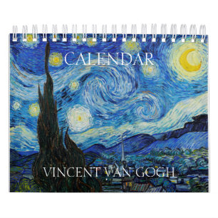 VINCENT VAN GOGH FINE ART CALENDAR