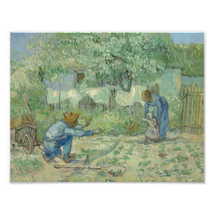 Vincent van Gogh - First Steps, after Millet Photo Print