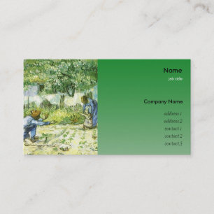 Vincent van Gogh, First Steps Business Card