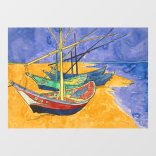 Vincent van Gogh - Fishing Boats on the Beach