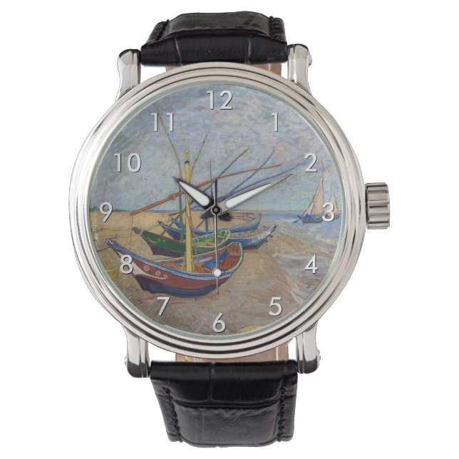 Vincent van Gogh - Fishing Boats on the Beach Watch (Front)