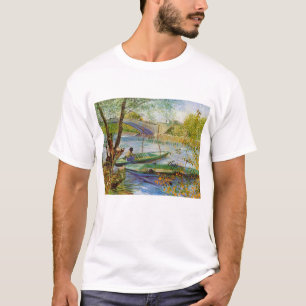 Vincent Van Gogh, Fishing in the Spring T-Shirt