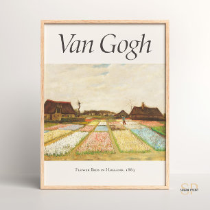 Vincent van Gogh Flower Beds in Holland Art Print
