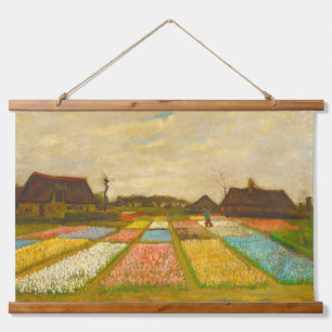 Vincent van Gogh Flower Beds in Holland Hanging Tapestry