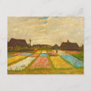 Vincent van Gogh Flower Beds in Holland Postcard