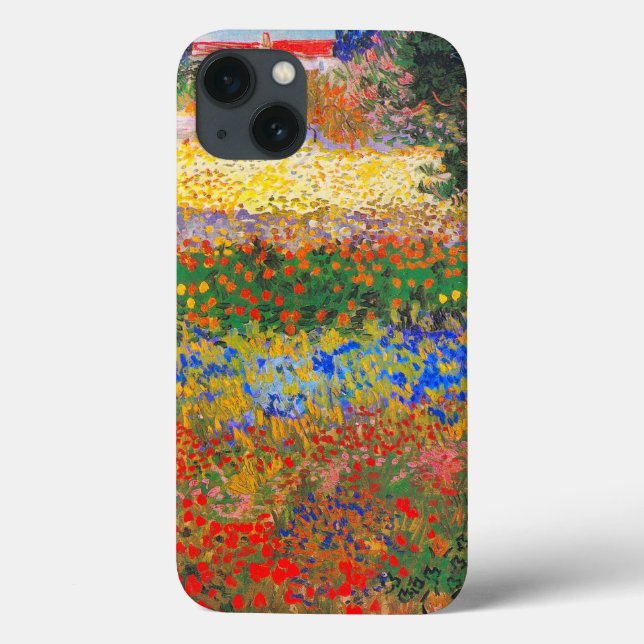 Vincent Van Gogh Flowering Garden Case-Mate iPhone Case (Back)