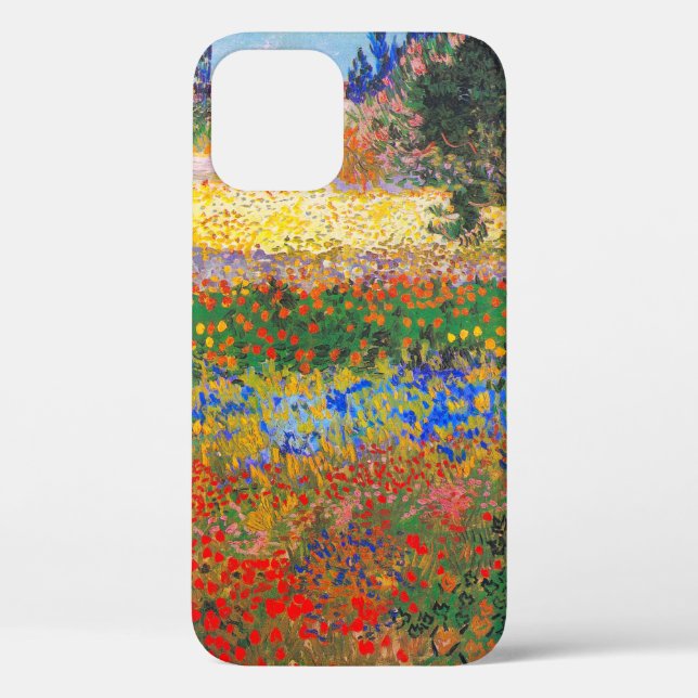 Vincent Van Gogh Flowering Garden Case-Mate iPhone Case (Back)