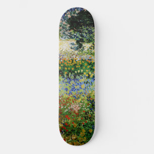 Vincent van Gogh - Flowering Garden Skateboard