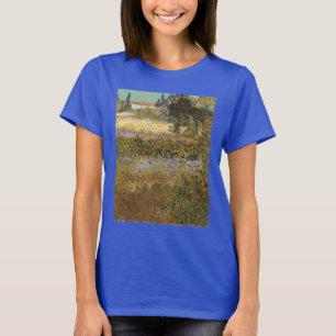Vincent van Gogh - Flowering Garden T-Shirt