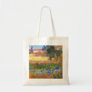 Vincent Van Gogh Flowering Garden Tote Bag