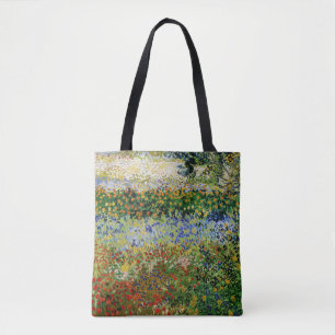 Vincent van Gogh - Flowering Garden Tote Bag