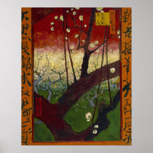 Vincent van Gogh Flowering Plum Orchard GalleryHD Poster