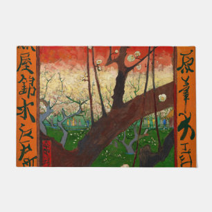 Vincent van Gogh - Flowering Plum Tree Doormat