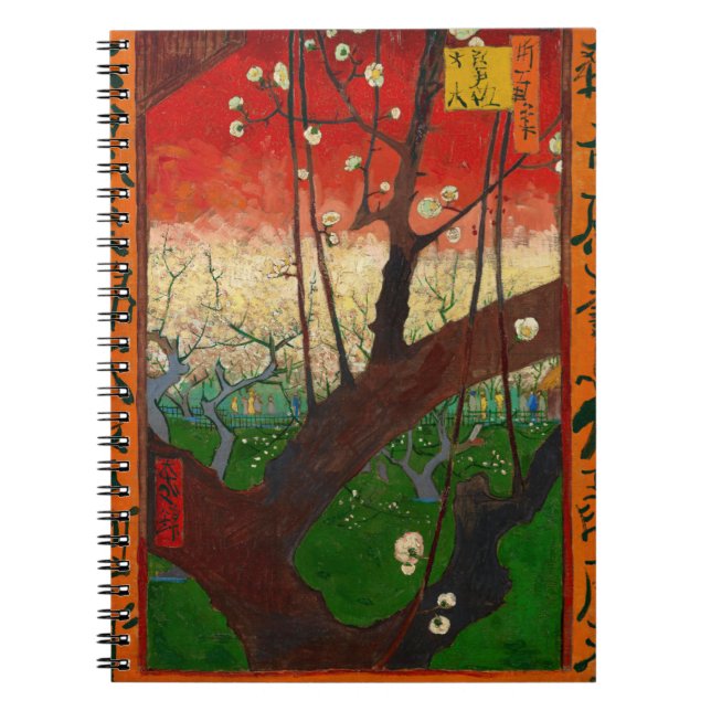 Vincent van Gogh - Flowering Plum Tree Notebook (Front)