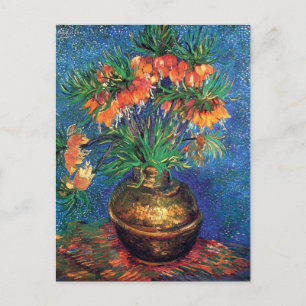 Vincent Van Gogh - Fritillaries In A Copper Vase Postcard