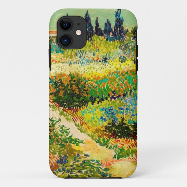 Vincent Van Gogh Garden at Arles Case-Mate iPhone Case (Back)