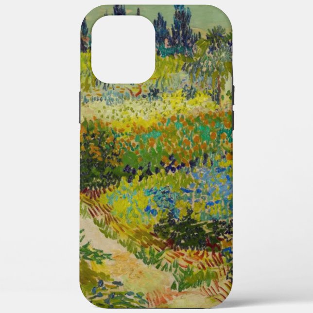 Vincent Van Gogh Garden at Arles Case-Mate iPhone Case (Back)