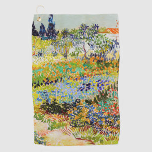 Vincent van Gogh - Garden at Arles Golf Towel