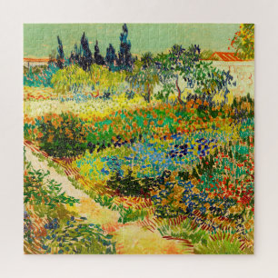 Vincent Van Gogh Garden at Arles Jigsaw Puzzle