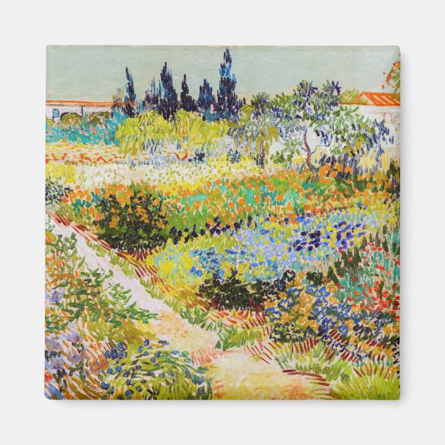 Vincent van Gogh - Garden at Arles Magnet (Front)