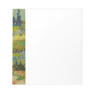 Vincent Van Gogh Garden at Arles Notepad