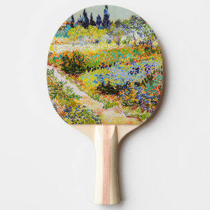 Vincent van Gogh - Garden at Arles Ping Pong Paddle